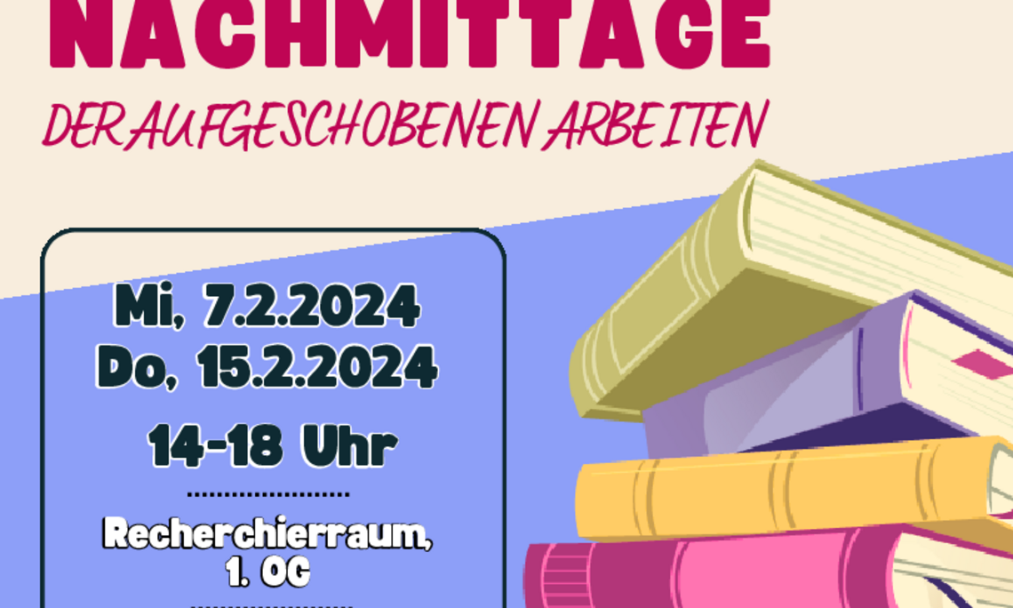 Lange Nachmittage Arbeiten