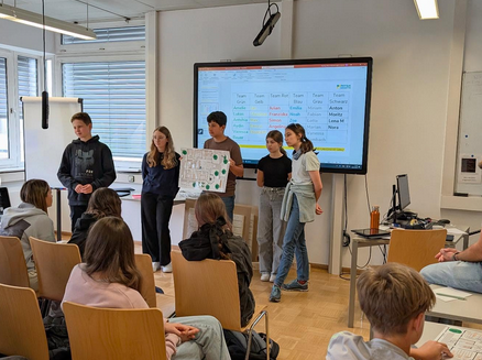 Projekt zum Thema "Licht" ©(c) BORG Feldbach