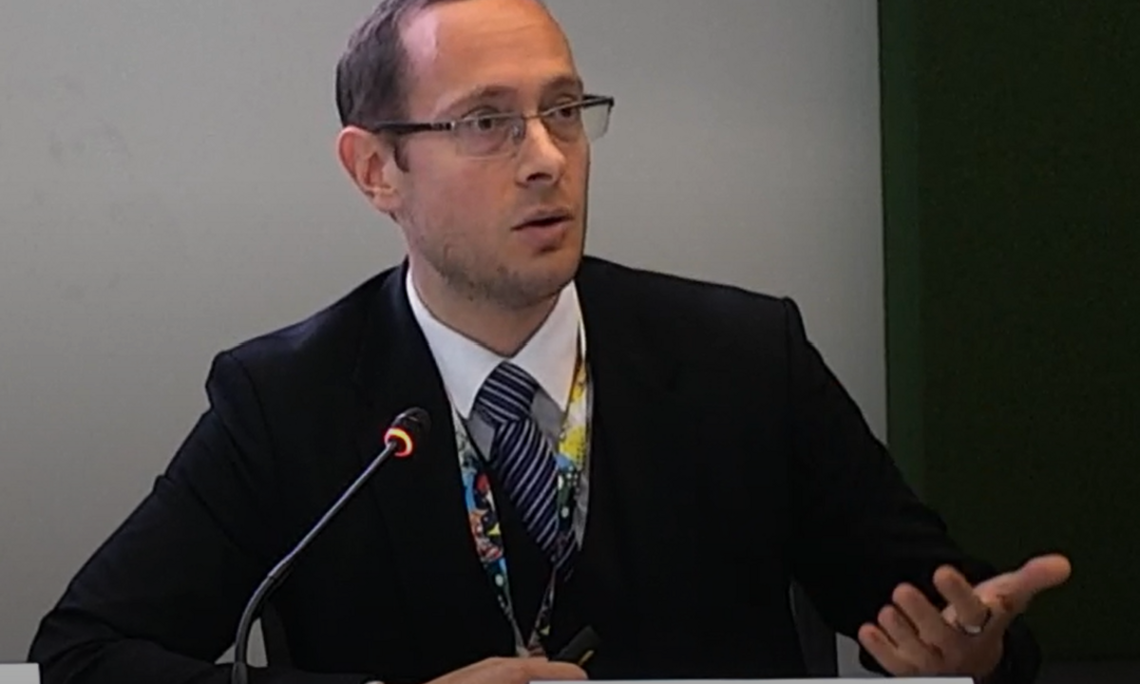 Jürgen Pirker at the World Forum for Democracy
