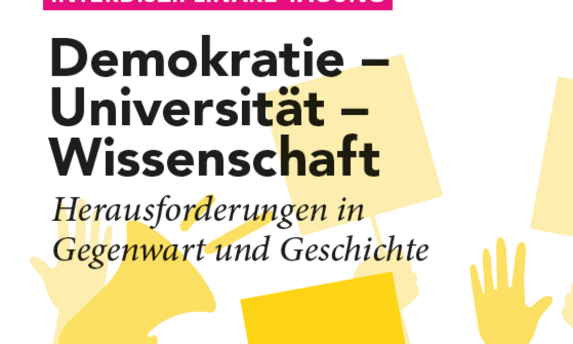 Postersujet_Tagung Demokratie - Universität - Wissenschaft
