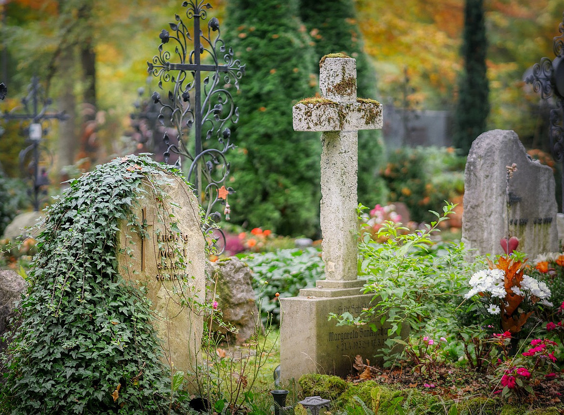 Friedhof im Herbst 