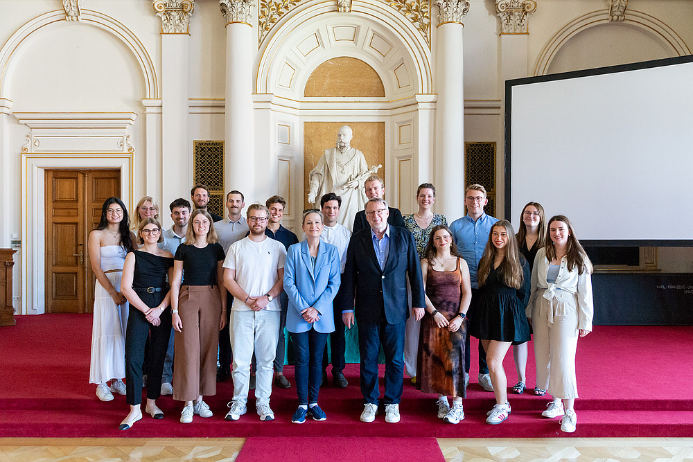 Ein Foto der SeminarteilnehmerInnen 