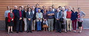 Foto von beteiligten Wissenschaftler:innen des Kelman Network for Peacebuilding 