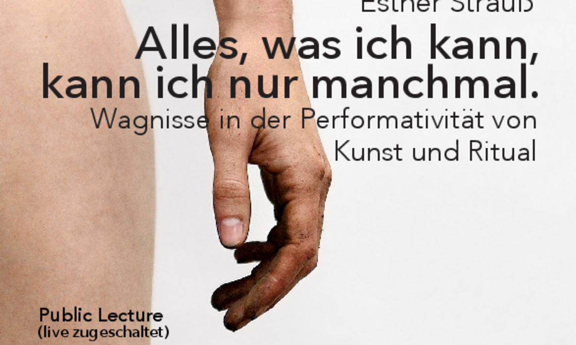 Flyer der Lesung von Esther Strauß