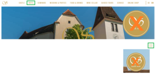Screenshot from Castle Seggau's website 