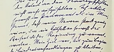 Auszug aus dem 3. Tagebuch von Ignaz Seipel (11.11.1918), © DAW, Foto: Sohn-Kronthaler
