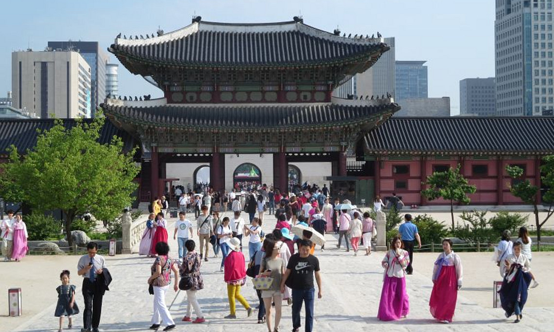 Seoul, Gyeongbok Palast