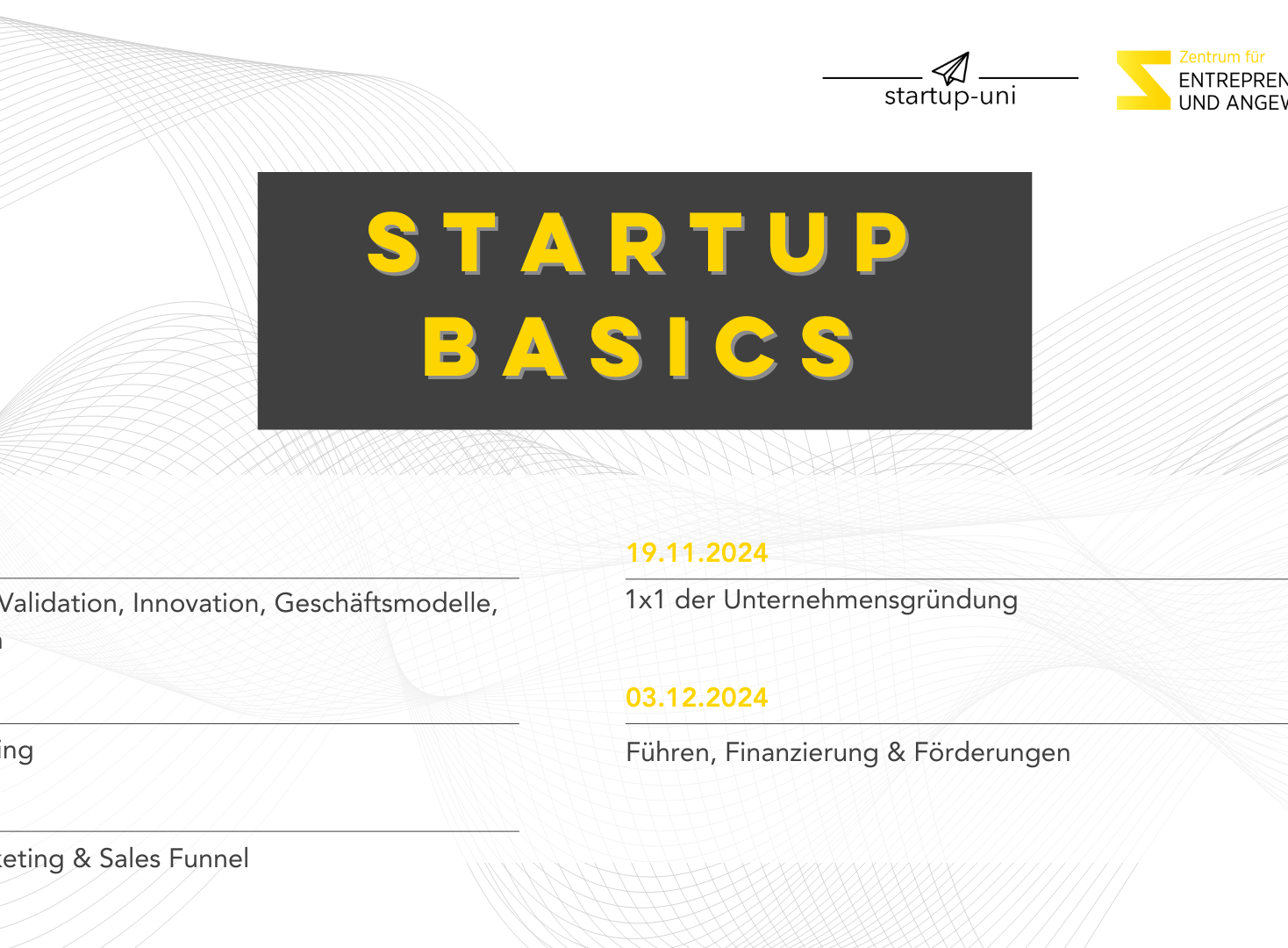 Start-up Basics 