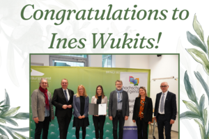 Congrats Ines Wukits