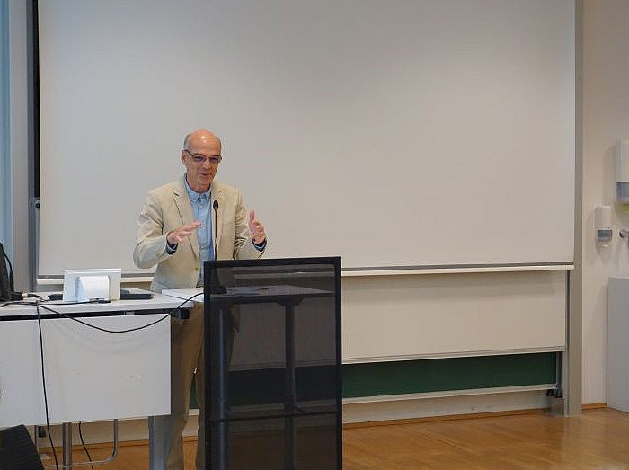 Peter Ebenbauer, Leiter des Fachbereichs Liturgiewissenschaft, bei der LIMINA-Tagung ©Julia Brunner