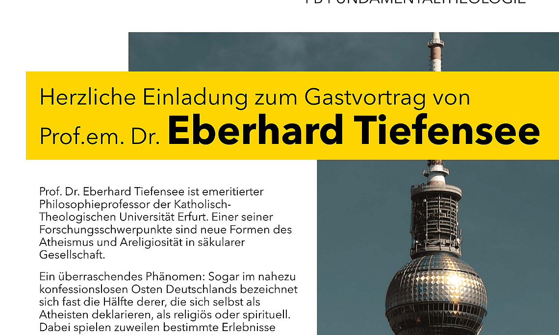 Einladung Tiefensee