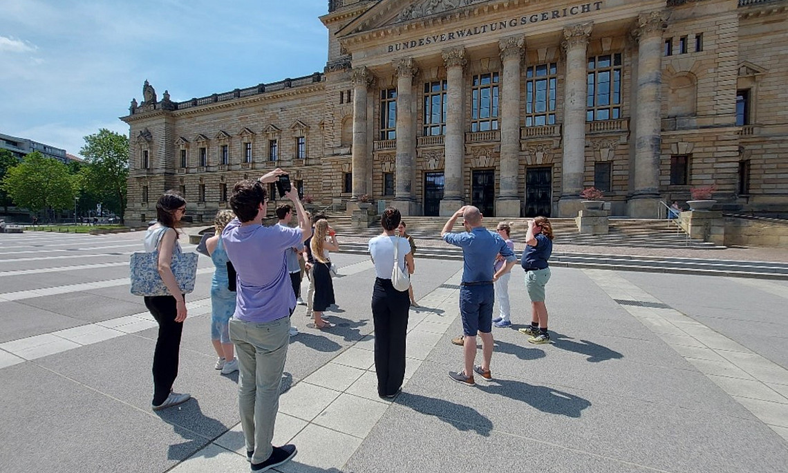 Bild vor Bundesverwaltungsgericht