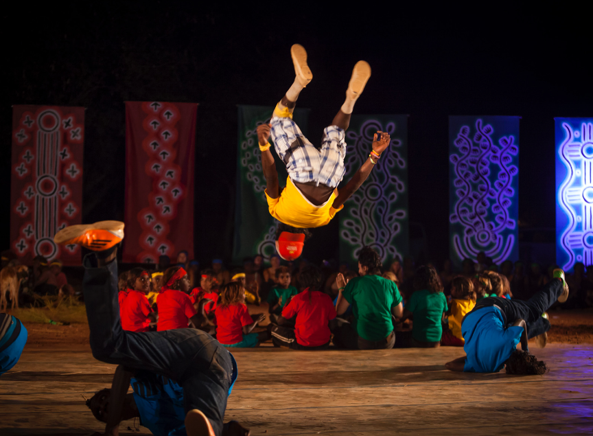 Hip-Hop, Milpirri ©Peter Eve, image © Tracks Dance Company 2012 