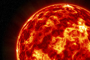 [Translate to English:] Auswürfe der Sonnenatmosphäre können sich auch auf der Erde bemerkbar machen. Foto: pixabay