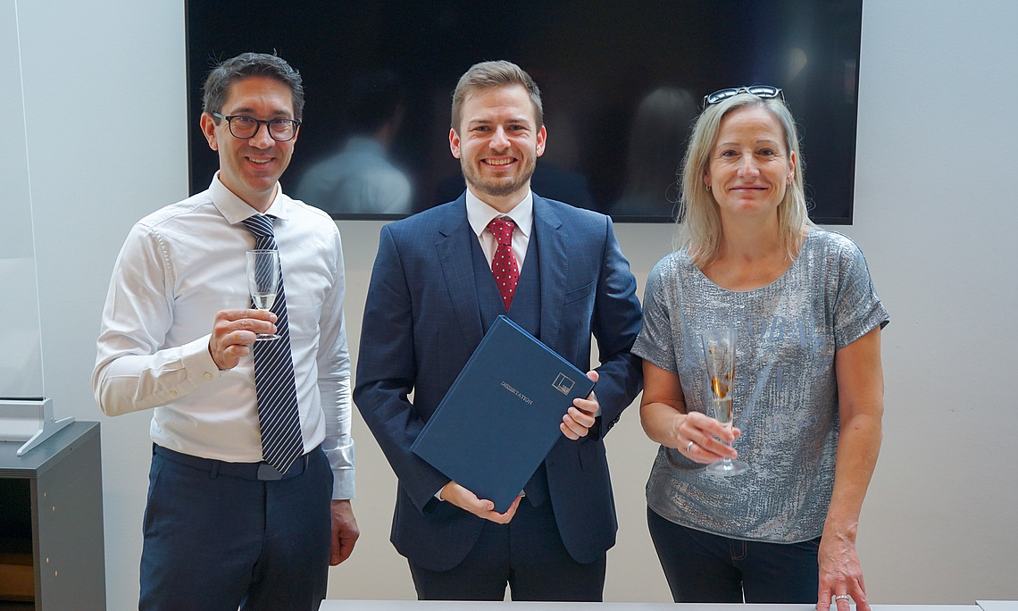 Prof. Walter Doralt, Dr. Tobias Weidinger, Prof. Bettina Nunner-Krautgasser