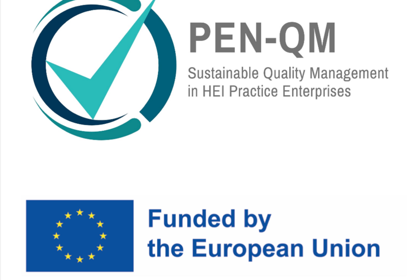 Logo PEN-QM und EU