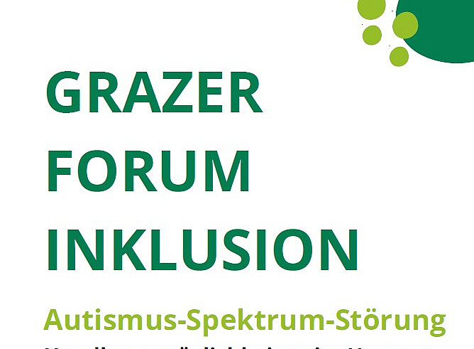 Einladung Grazer Forum Inklusion ©Uni Graz