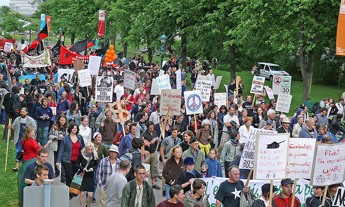 Visuelle Ausdrucksformen sind aus Protestbewegungen nicht wegzudenken. Foto: Edgar Zessinthal/flickr.com