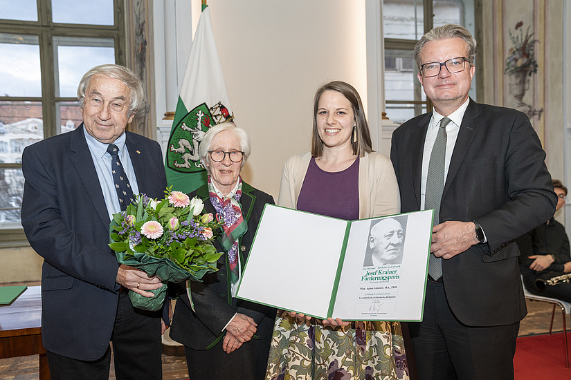 Agnes Gmoser mit dem Josef-Krainer-Förderungspreis ausgezeichnet