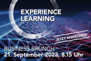 Business Brunch 2023 bei UNI for LIFE: Experience Learning