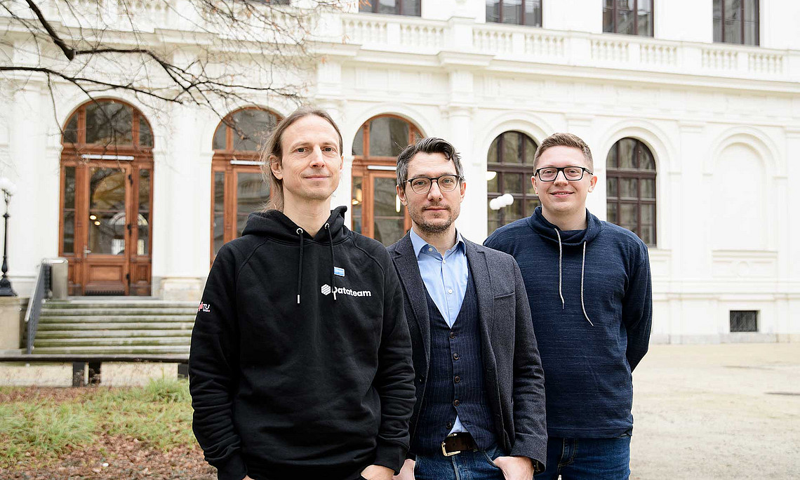 Roman Kern, Wolfgang Göderle und David Fleischhacker (v. l.)