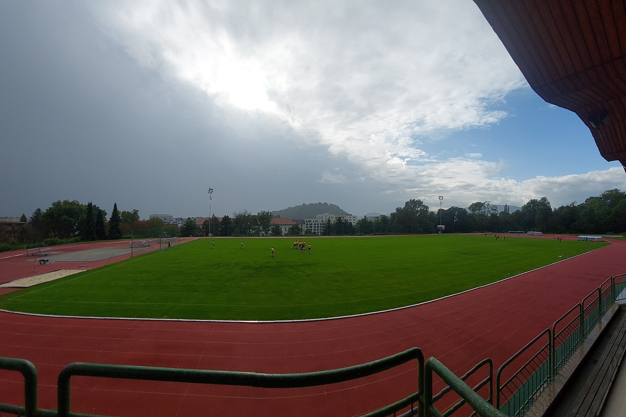 Ideale Fußballverhältnisse am USZ, (c) Binder, Fischer-Lessiak, Kalivoda/Uni Graz. 