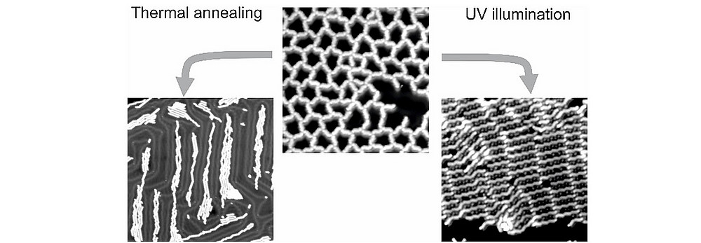Thermal- vs Light-Induced On-Surface Polymerization ©University of Graz, C. Nacci, M. Schied, D. Civita, E. Magnano, S. Nappini, I. Pis, and L. Grill