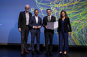 Preisverleihung an Matthias Salomon ©Mirja Geh