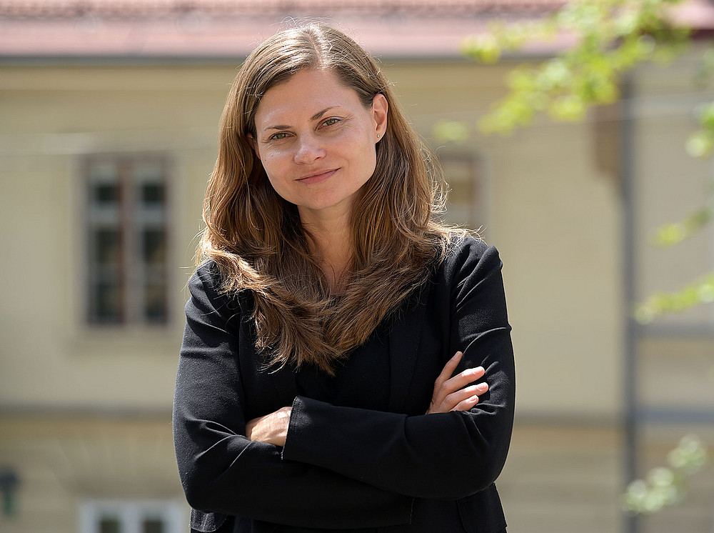 Ilona Otto, Researcher at the University of Graz, in Portrait ©Uni Graz / Tzivanopoulos