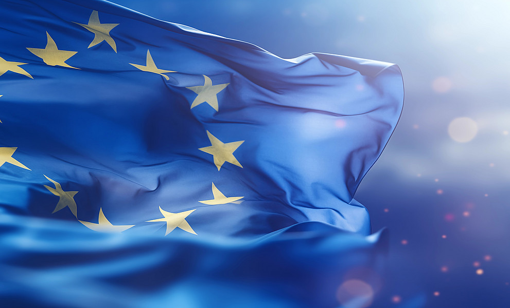 Die europäiche Flagge
