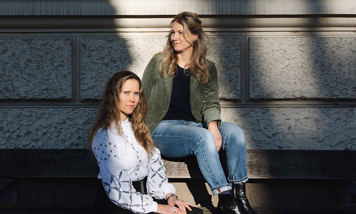  Lisa Heschl (r.) und Svitlana Andreichenko 