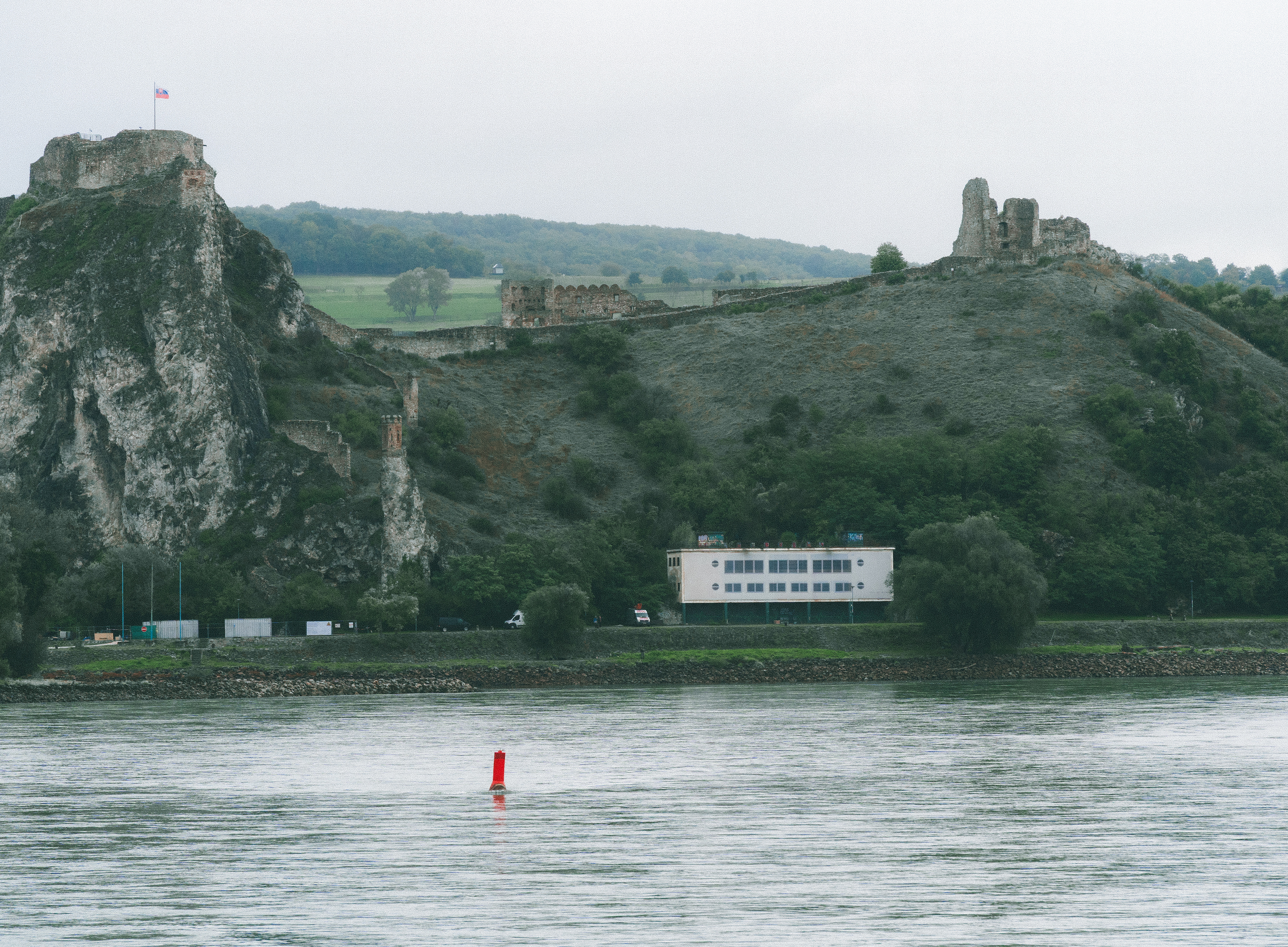 Danube River and Castle Devin ©Manuel Madaini