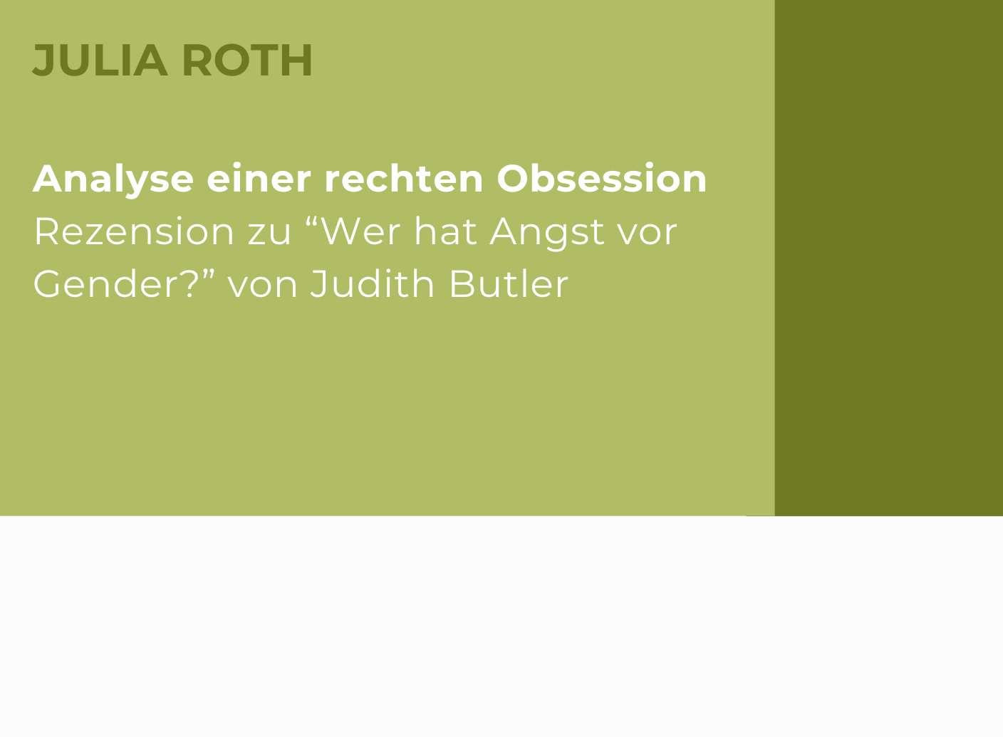 image review Julia Roth 