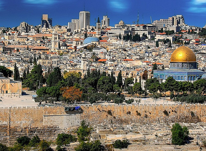 Blick Stadt Jerusalem ©Walkerssk - pixabay.com