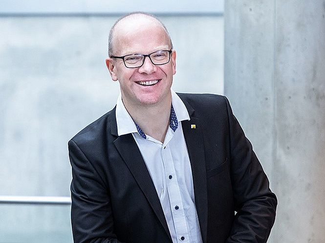 Stefan Thalmann, Forscher am Business Analytics and Data Science-Center der Uni Graz. ©Jorj Konstantinov