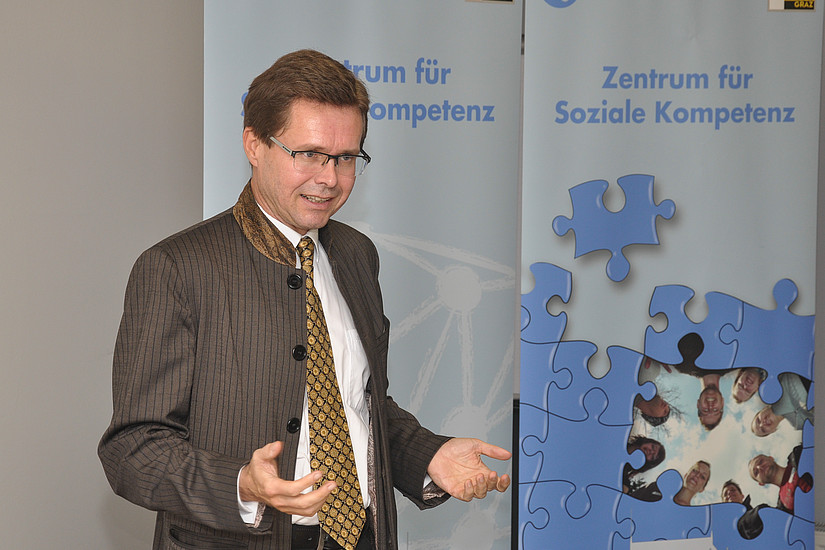 Vizerektor Polaschek lobte die herausragende Lehre, ...