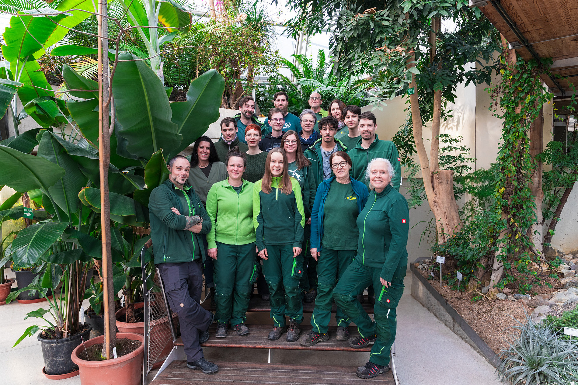 Gartenteam 2026 ©Uni Graz/Angele