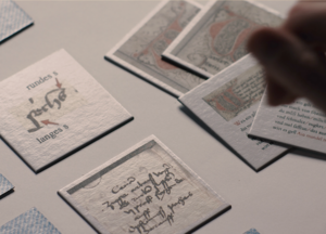 Spielkarten mit Text ©CC-BY 4.0 Int., Science Ink