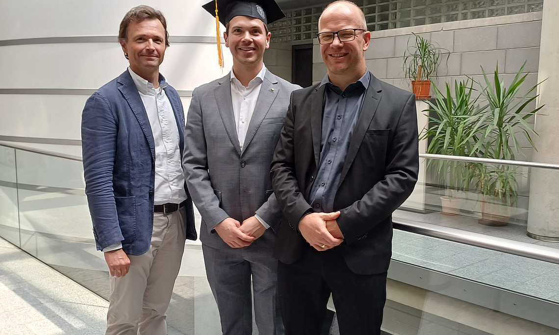 Univ.-Prof. Johannes Zollner, Dr. Johannes Zeiringer, Univ.-Prof. Stefan Thalmann