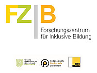 Logos FZIB, Kooperationspartner Private Pädagogische Hochschule Augustinum, Pädagogische Hochschule Steiermark, Universität Graz