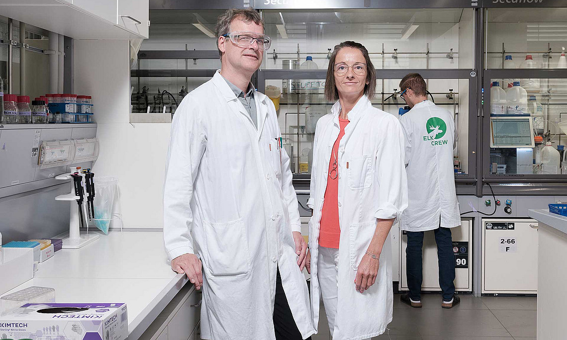 Wolfgang Kroutil und Melanie Hall
