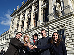 Kerstin Käfer, Lydia Kurz, Eva Regle, Philippe Streit und Julia Goldgruber (v.l.)