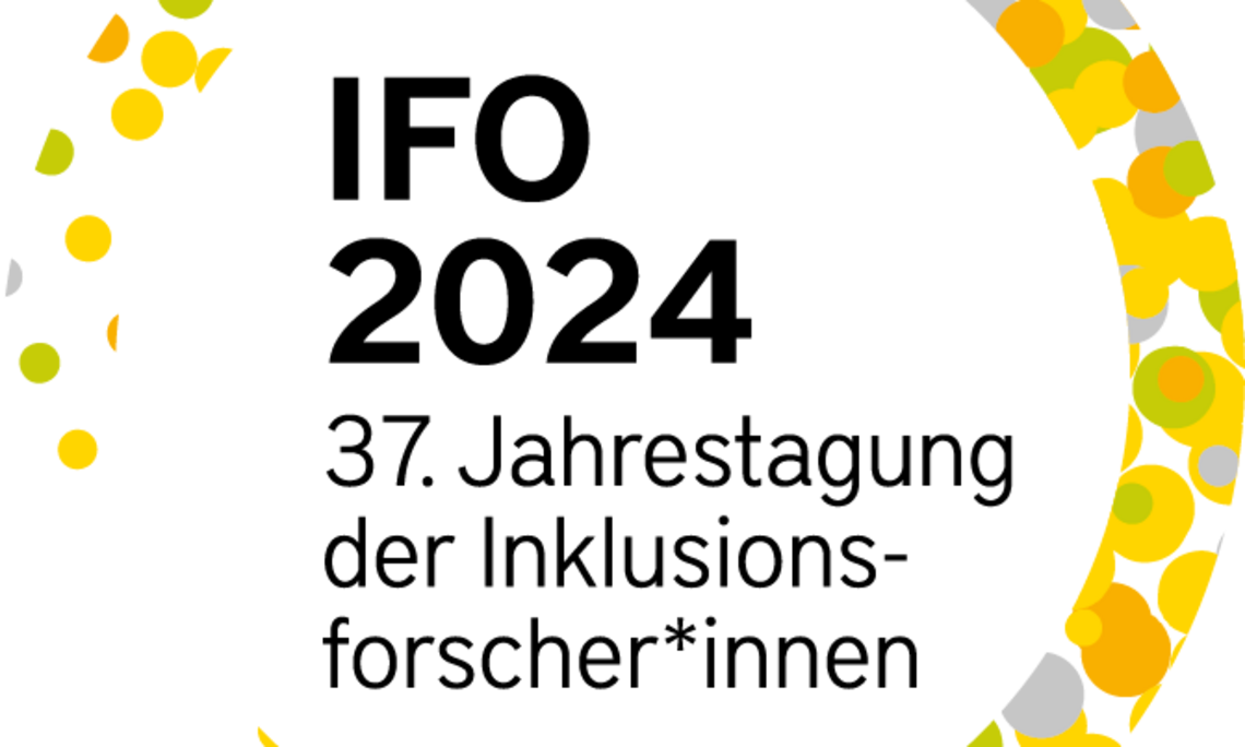 Logo IFO 2024 Jahrestagung der Inklusionsforscher*innen