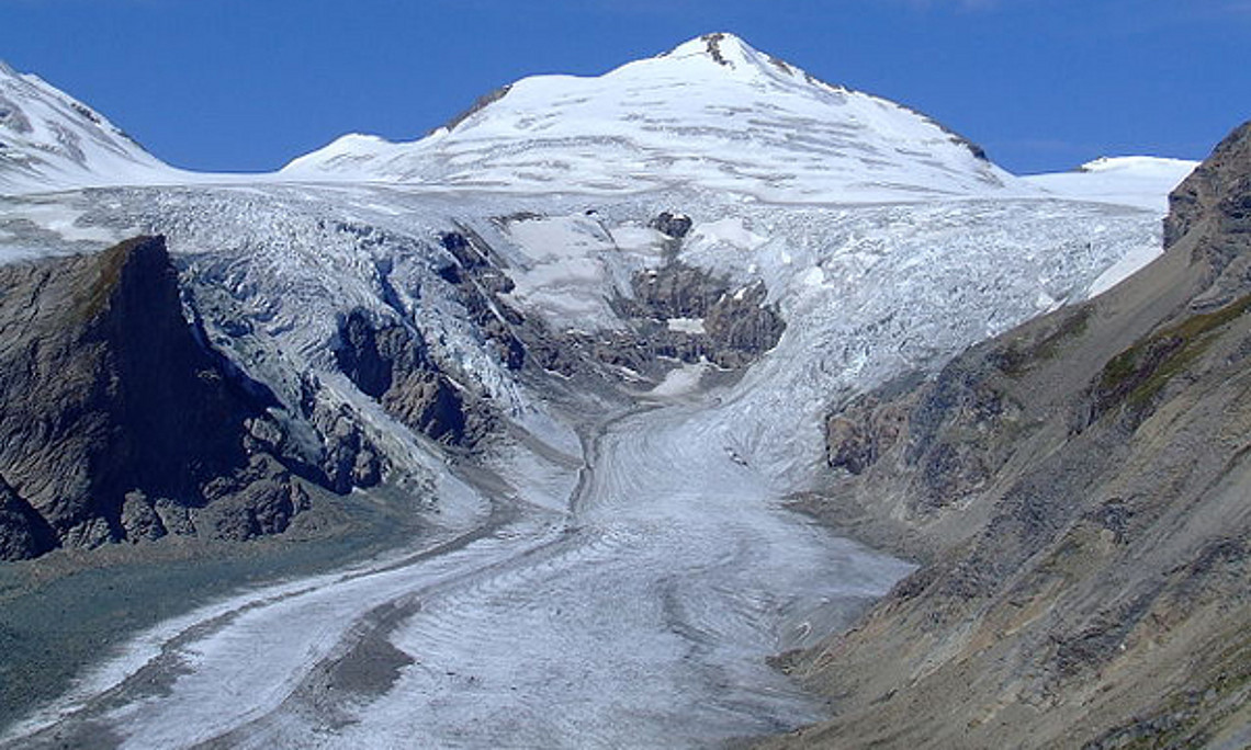 Immer wieder legt die Pasterze Fundstücke wie etwa Zirbenholz-Stücke oder Torfreste frei. Foto: Wikimedia