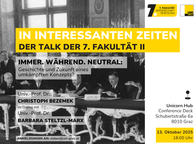 In interessanten Zeiten - Der Talk der 7. Fakultät