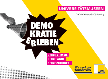 Universitätsmuseen_Sonderausstellung Demokratie er-leben