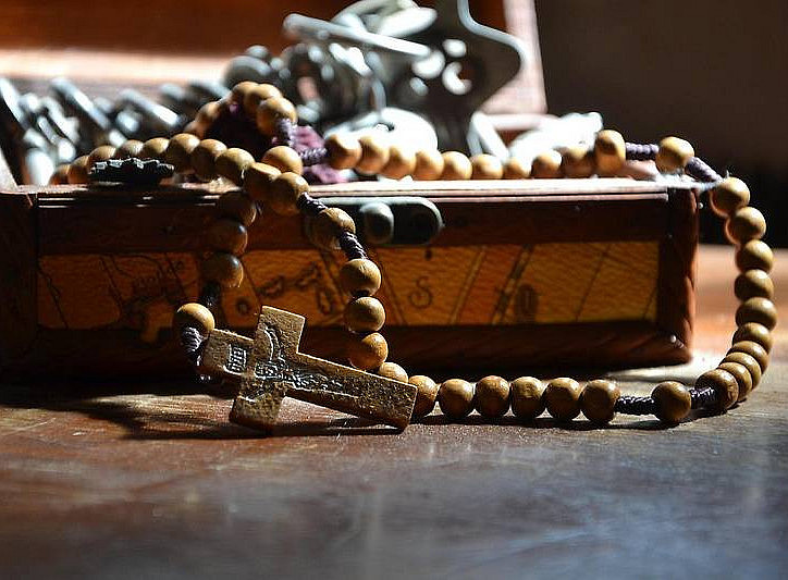 Rosenkranz, Kästchen ©Public Domain, ORF, Religion