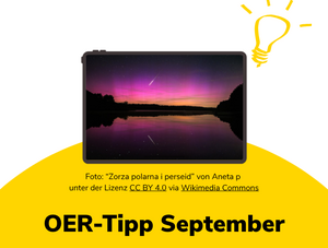 OER-Tipp September mit Foto der Poseiden von Wikimedia 