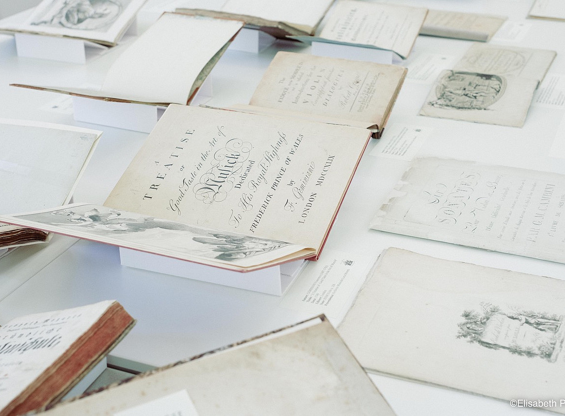 Exhibition by Archivio Musicale Luca Moretti ©Elisabeth Probst