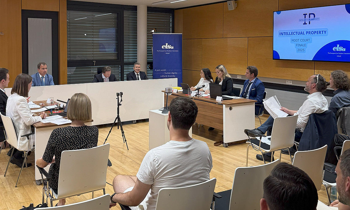 Moot Court IP mit Publikum